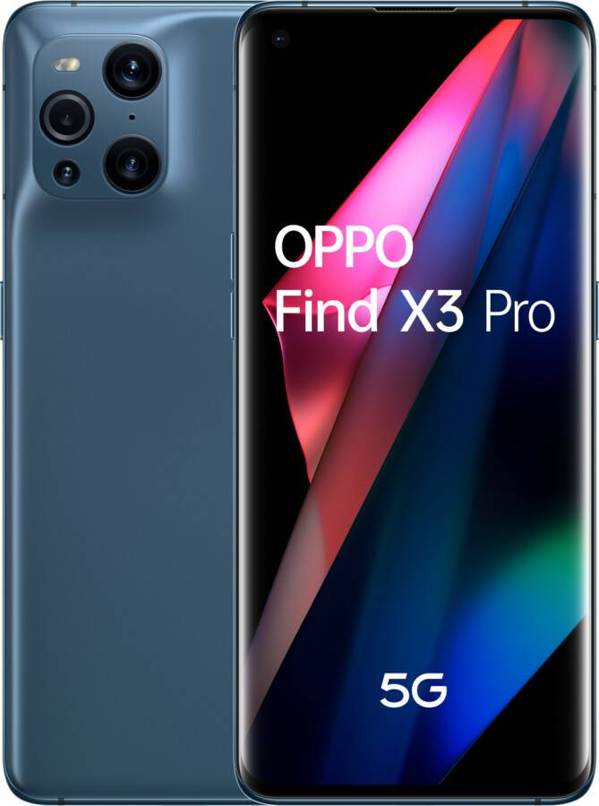 OPPO Find X3 ProBlue OPPO Find X3 Pro