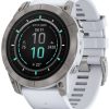 Garmin Epix™ Pro Gen 2 Garmin Epix™ Pro Gen 2Sapphire 51mm Steinweiss/Titanium Titan + Silikon-Armband